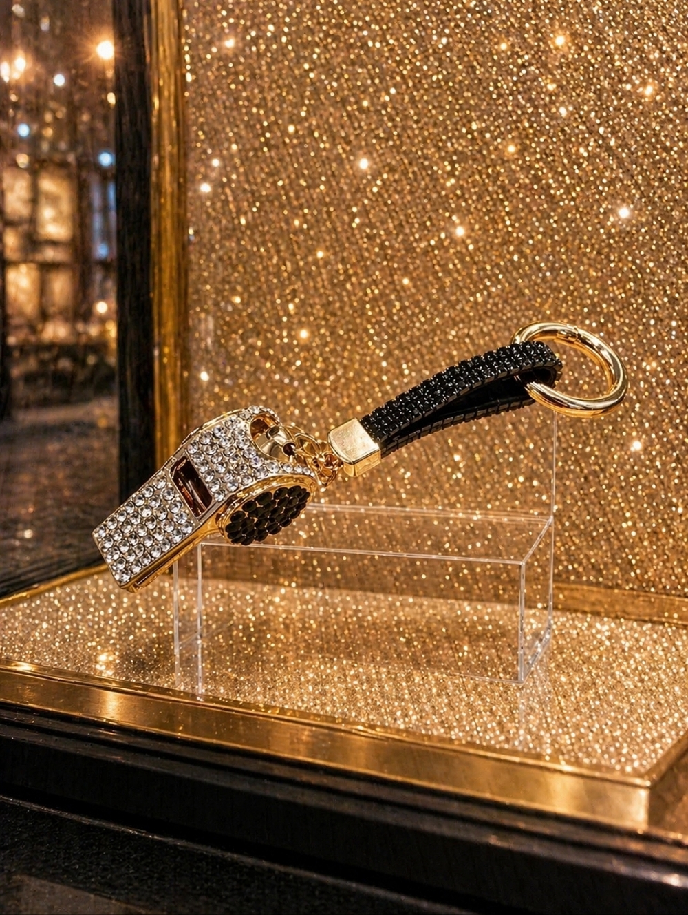 Whistle Keychain/Bag Charm...IT WORKS!